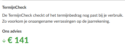 energietarieven termijncheck