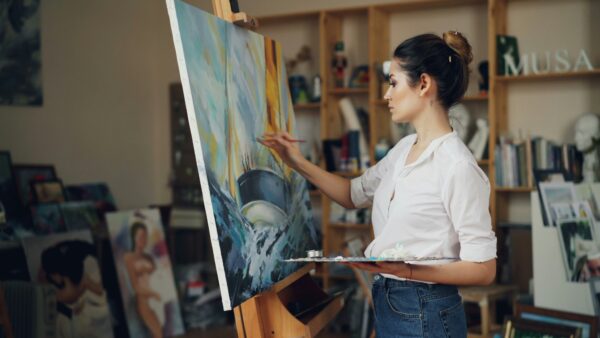 assertief kunst artiest
